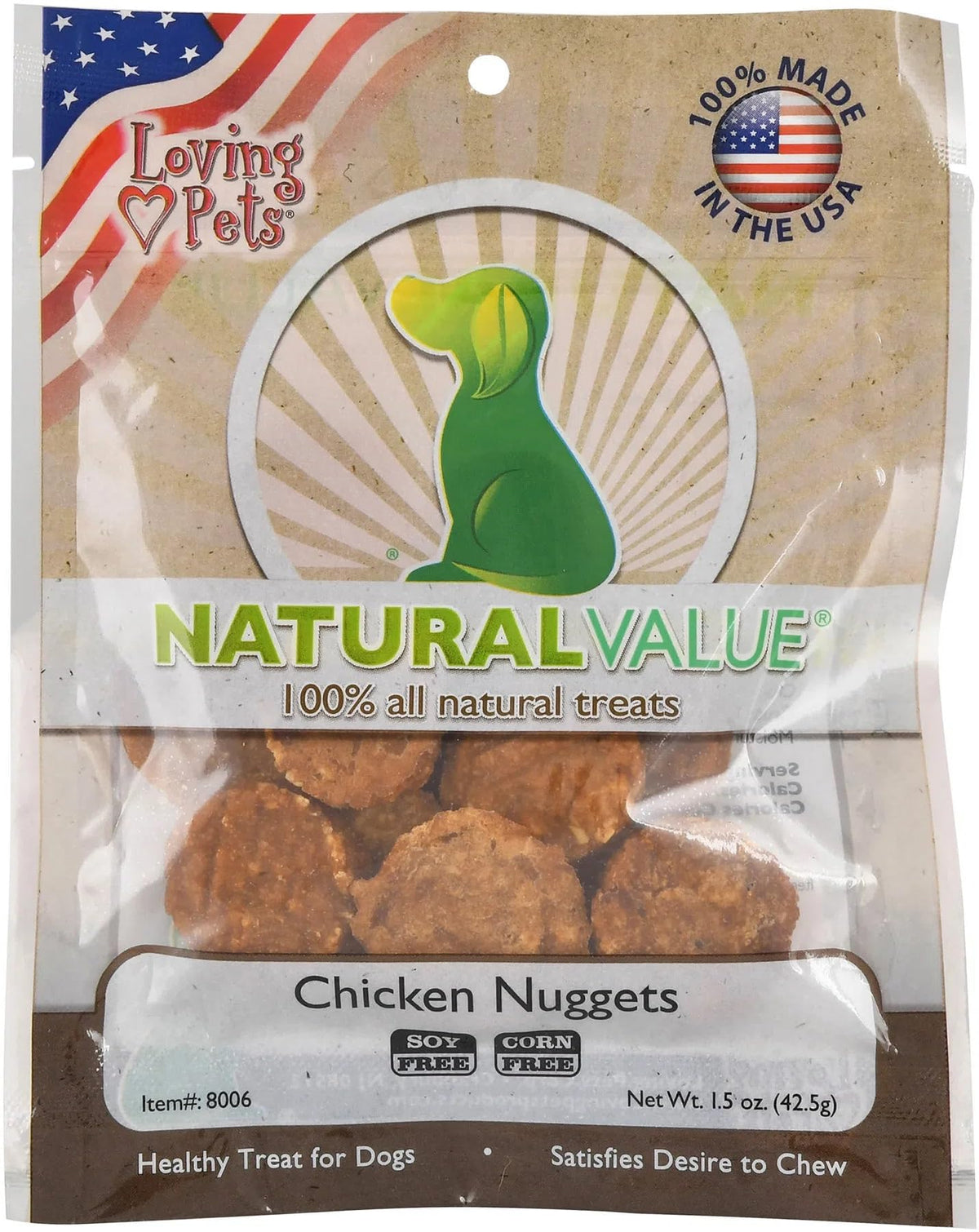 Loving Pets Natural Value Chicken Nuggets