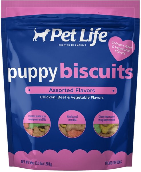 Pet Life Puppy Biscuits Dog Treats