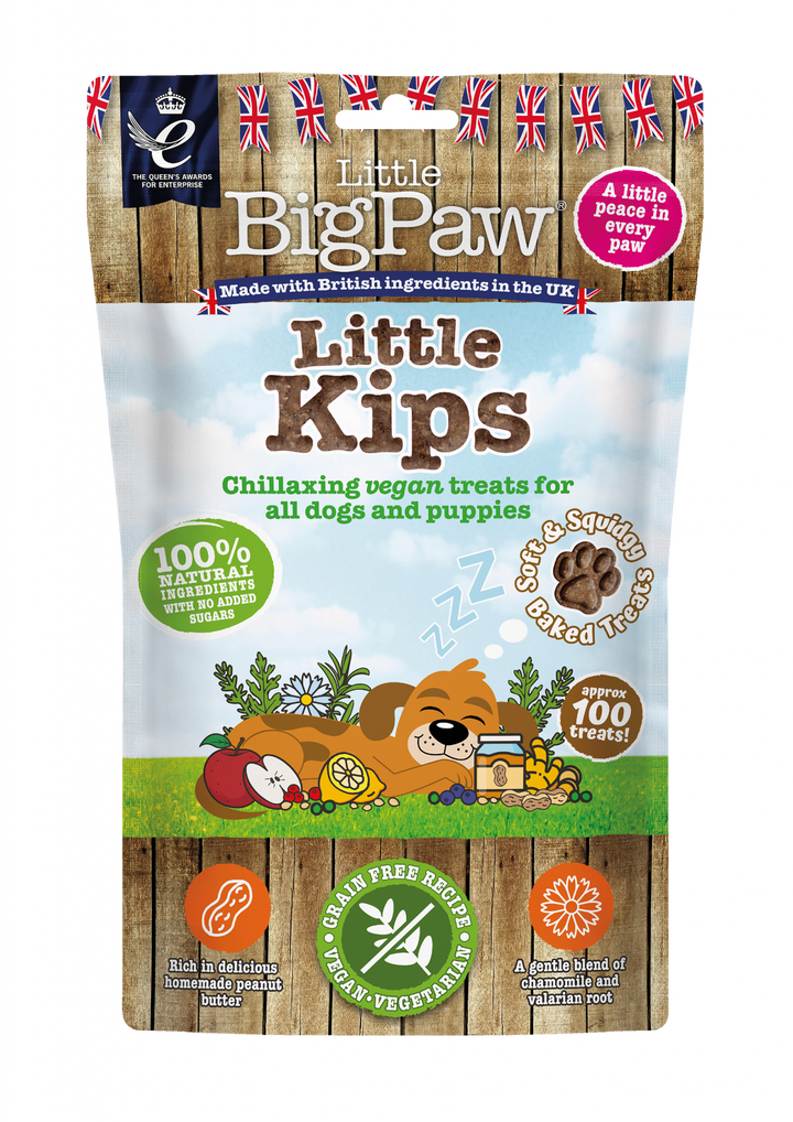 Little Big Paw Little Kips Chillaxing Vegan Treats for Dogs