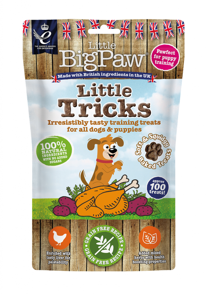 Little Big Paw Little Tricks Training Treats for Dogs