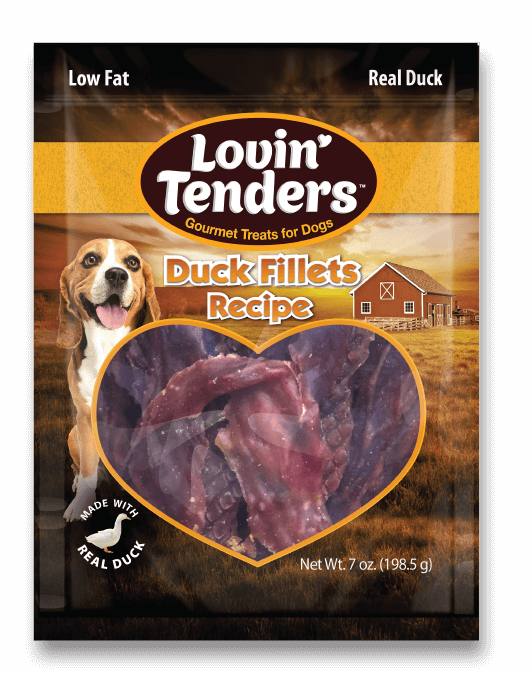 Lovin' Tenders Duck Jerky Fillets