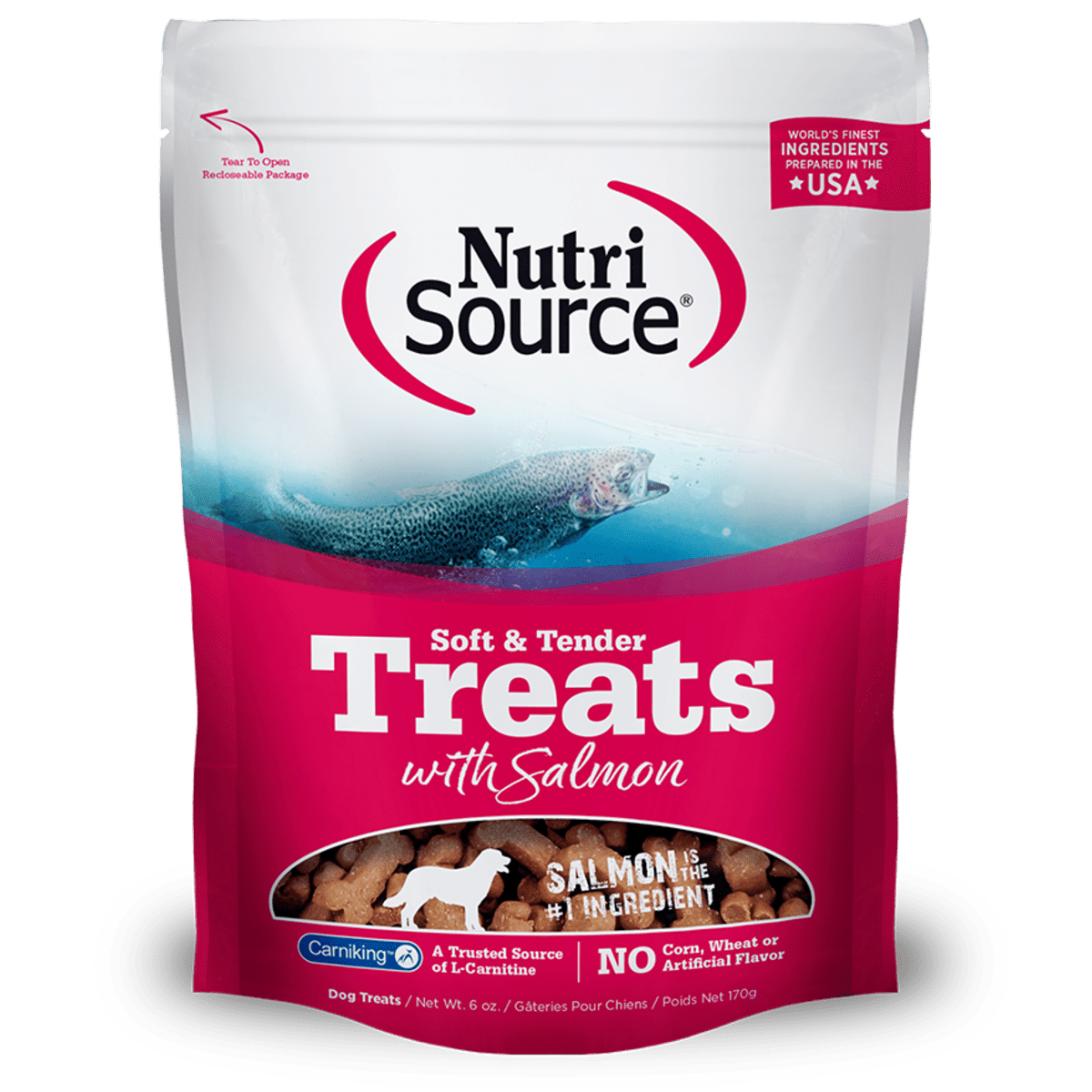 NutriSource Soft & Tender Salmon Treats