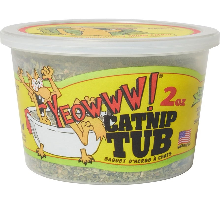 Yeowww cat nip tub