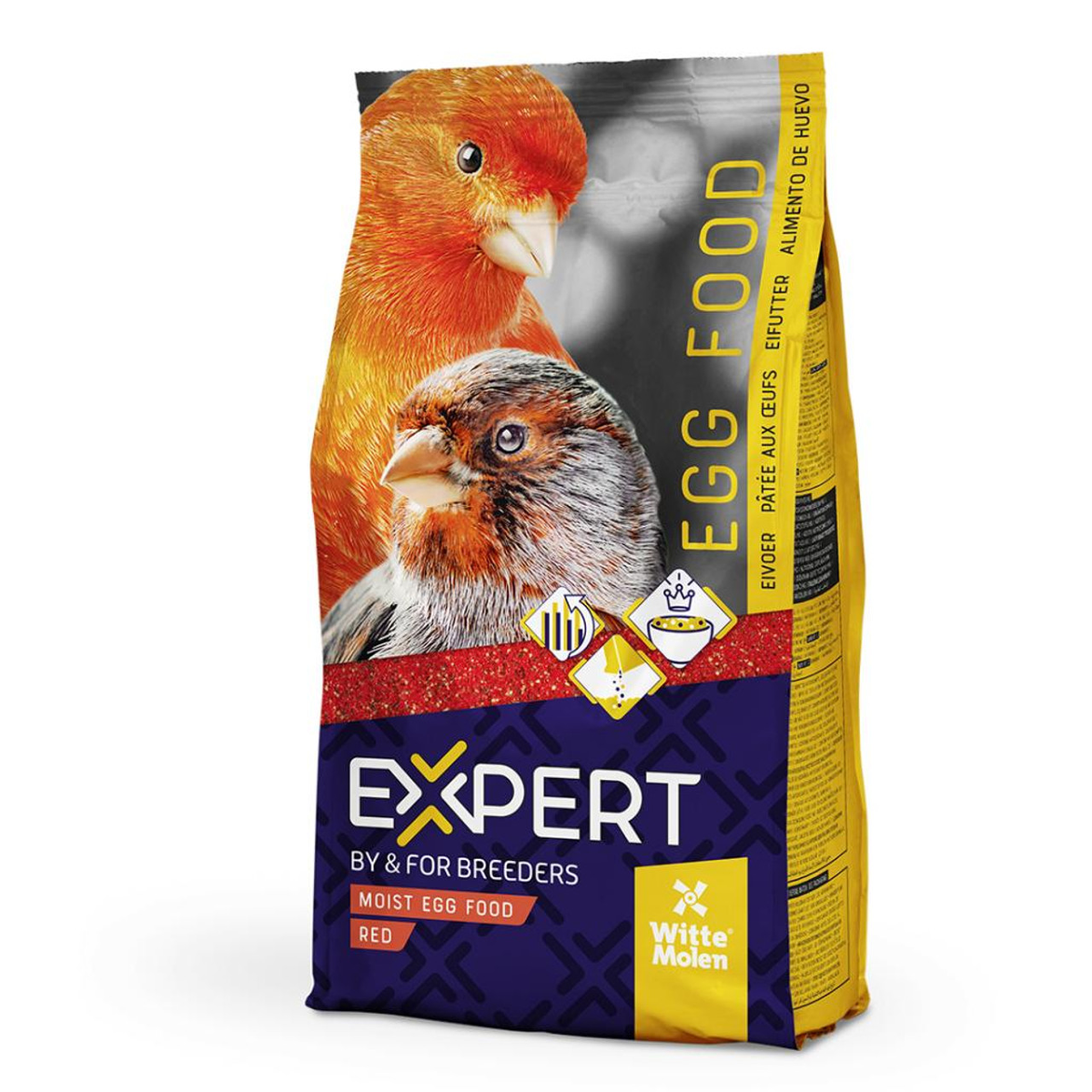 Witte molen expert egg food by and for breeders