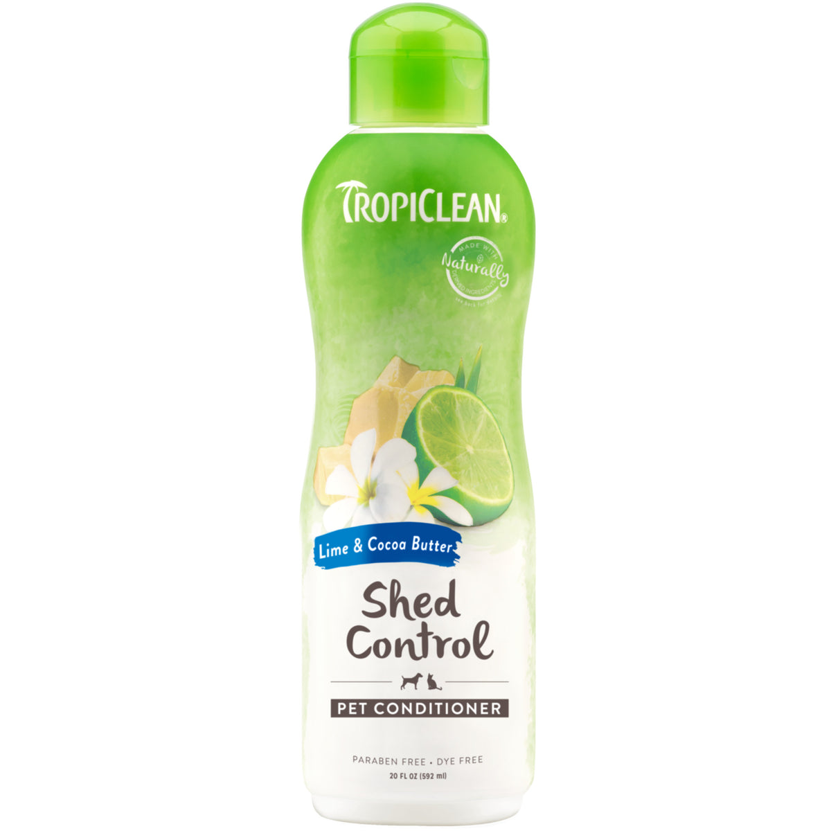 Tropiclean Lime & Cocoa Butter Shed Control Conditioner for Pets