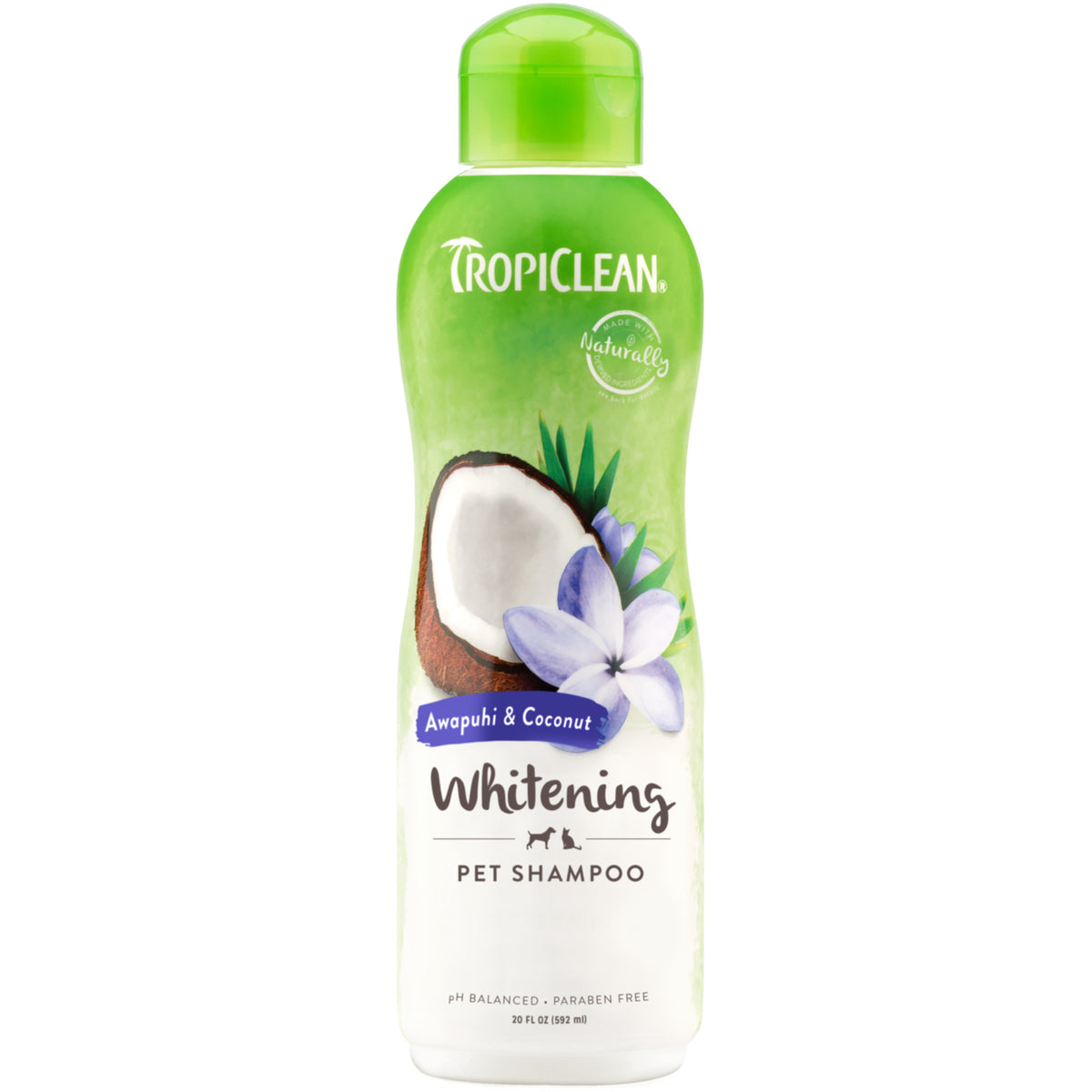 Tropiclean Awapuhi & Coconut Whitening Shampoo for Pets