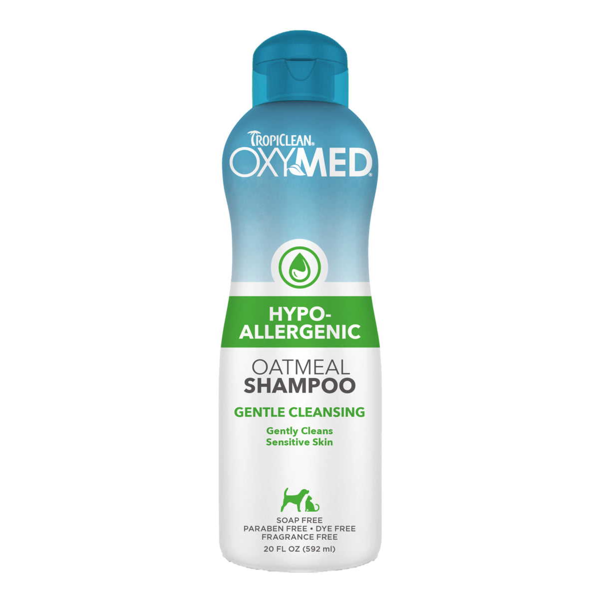 Tropiclean Oxymed Hypoallergenic Oatmeal Shampoo for Pets