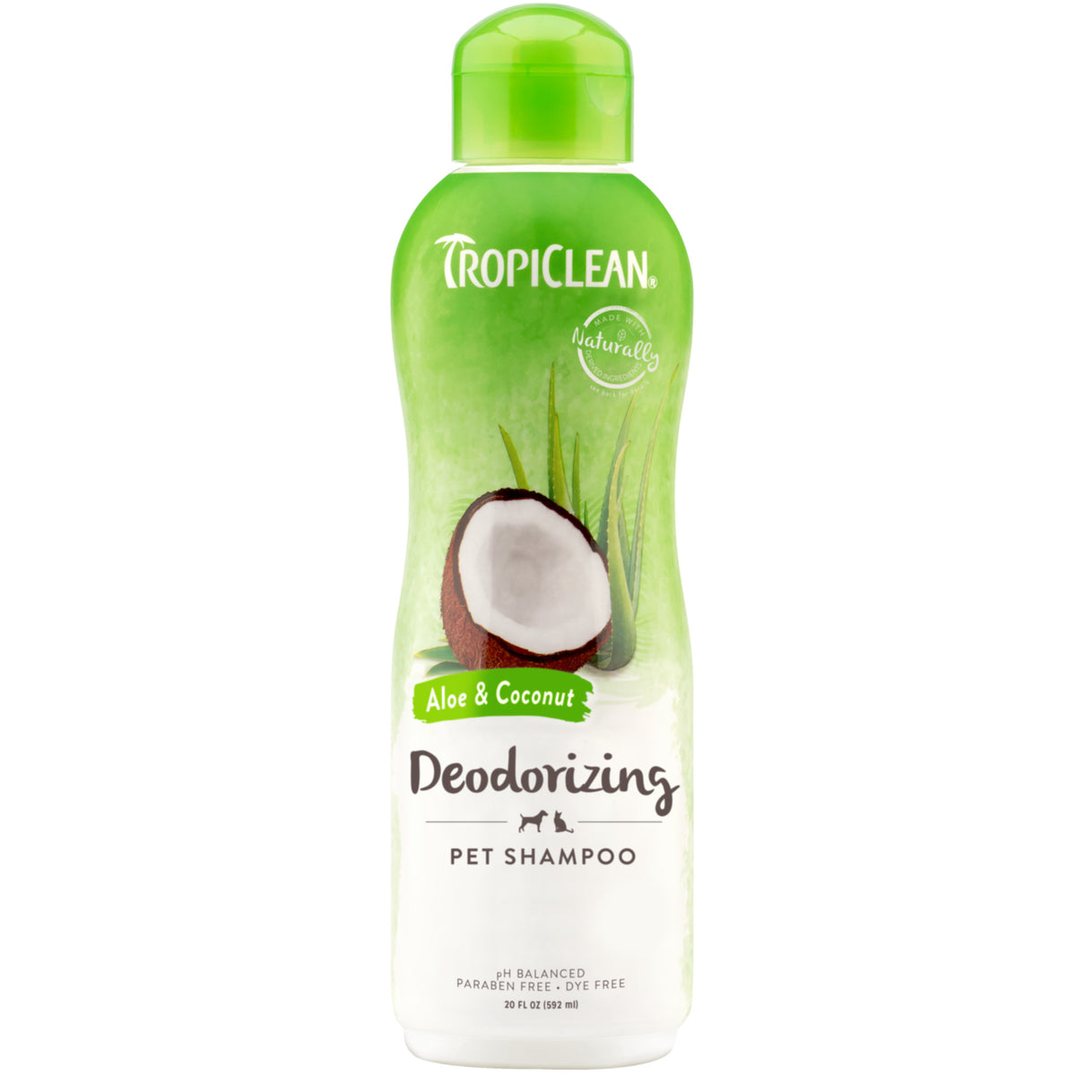 Tropiclean Aloe & Coconut Deodorizing Shampoo for Pets